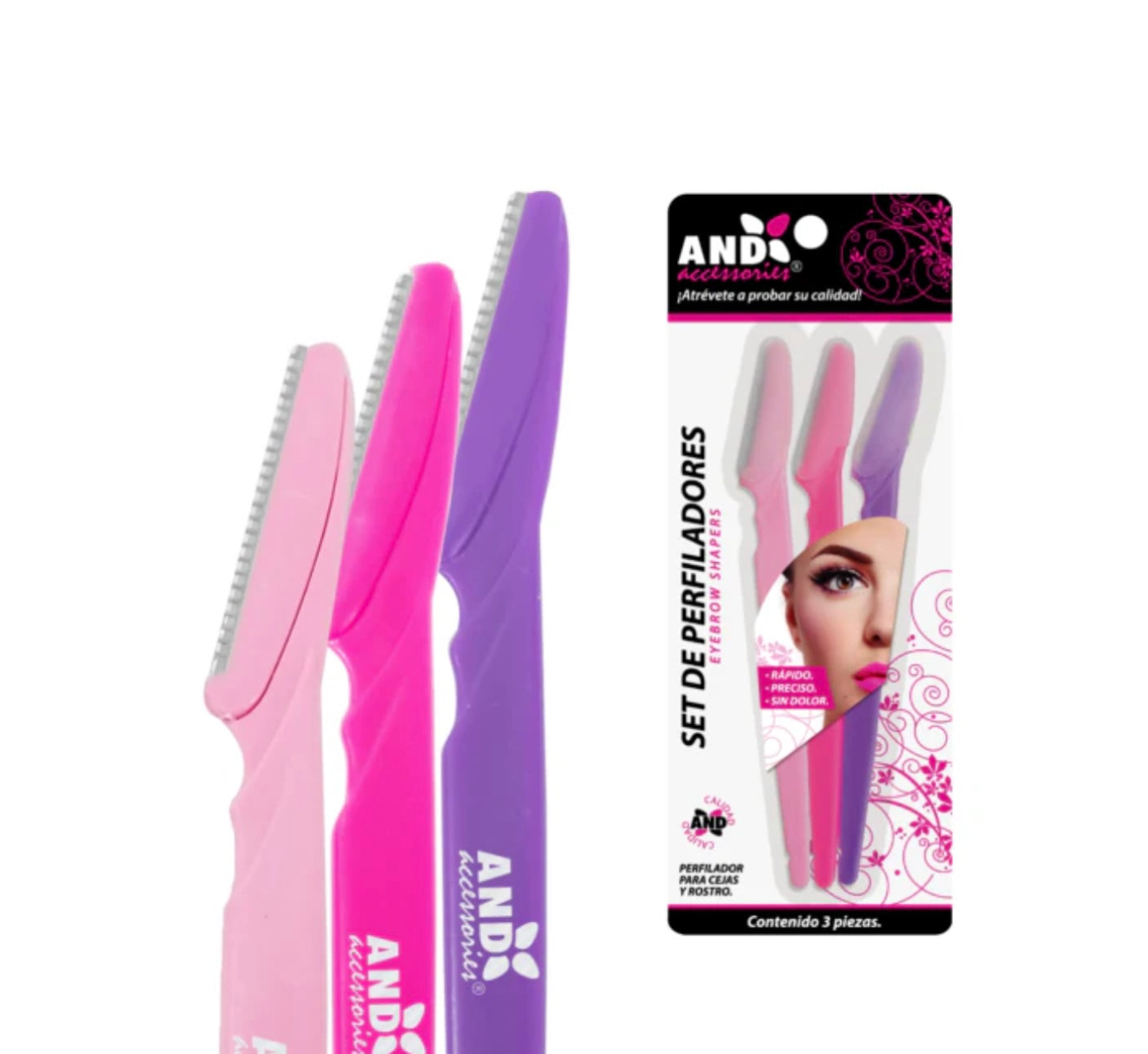 SET 3 PERFILADORES PARA ROSTRO