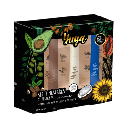 SET DE RIMEL DE PESTAÑAS 10 ACEITES NATURALES