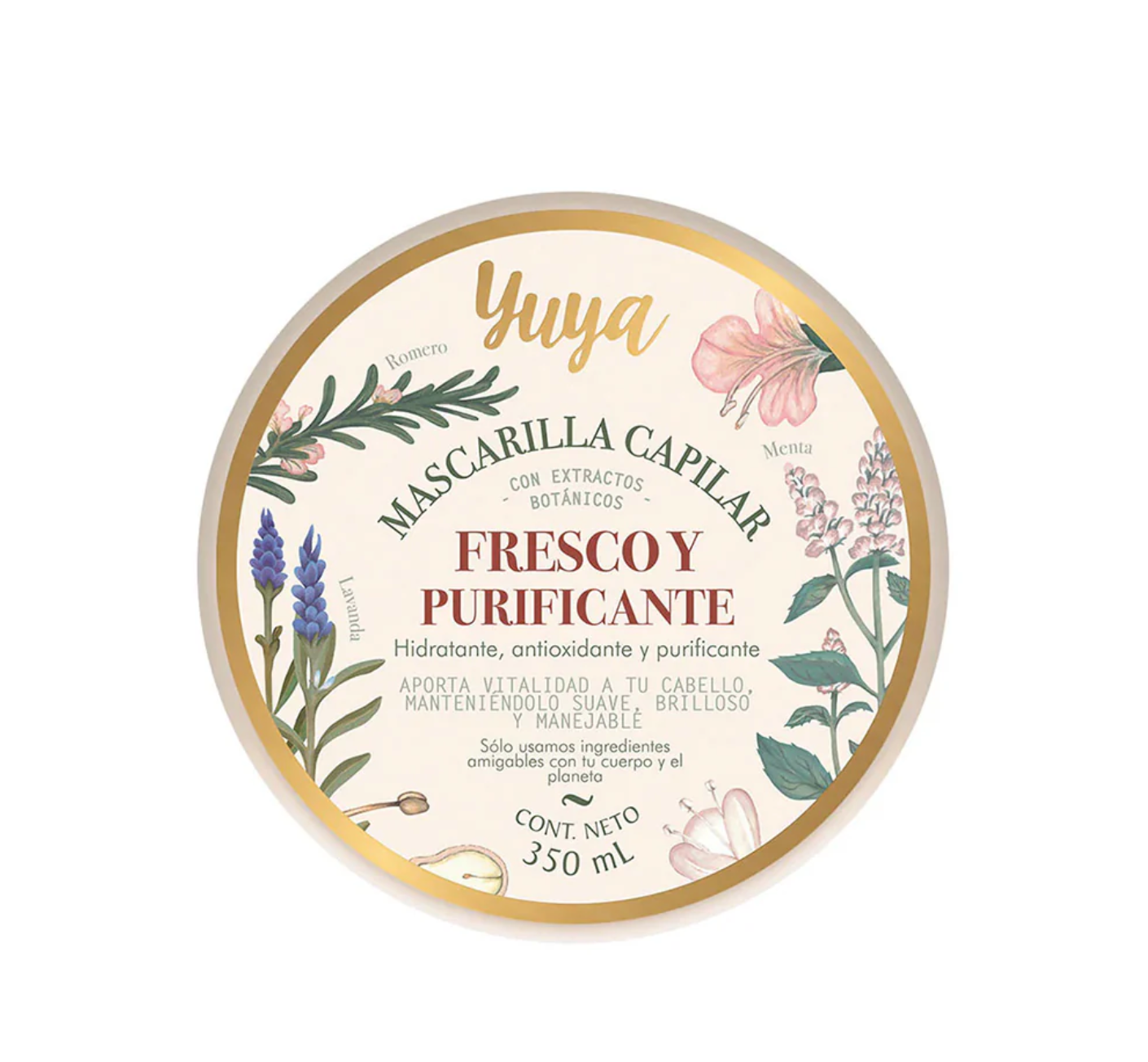 MASCARILLA CAPILAR CON EXTRACTOS BOTÁNICOS